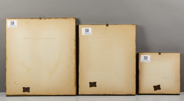 Scuola italiana del XIX secolo : Gruppo di tre disegni raffiguranti paesaggi con edifici e scena cittardina  - Asta Asta 381 | ARTE ANTICA E DEL XIX SECOLO - Dipinti del XIX secolo  Online - Associazione Nazionale - Case d'Asta italiane