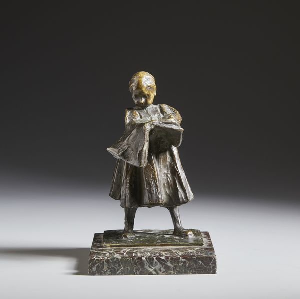 PELLINI EUGENIO (1864 - 1934) : Bambina che legge  - Asta Asta 381 | ARTE ANTICA E DEL XIX SECOLO - Dipinti del XIX secolo  Online - Associazione Nazionale - Case d'Asta italiane