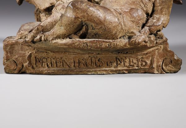 SCULTORE DEL XX SECOLO : Mater lactis et mellis  - Asta Asta 381 | ARTE ANTICA E DEL XIX SECOLO - Dipinti del XIX secolo  Online - Associazione Nazionale - Case d'Asta italiane