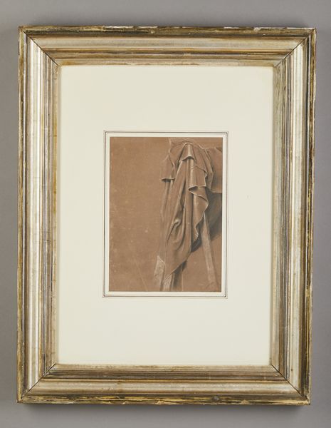 Scuola italiana del XIX secolo : Studio di panneggio  - Asta Asta 381 | ARTE ANTICA E DEL XIX SECOLO - Dipinti del XIX secolo  Online - Associazione Nazionale - Case d'Asta italiane