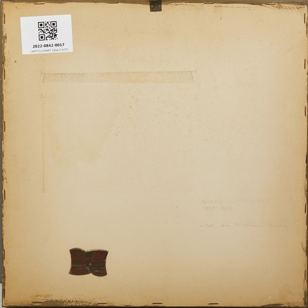 Scuola italiana del XIX secolo : Fronte di chiesa.  - Asta Asta 381 | ARTE ANTICA E DEL XIX SECOLO - Dipinti del XIX secolo  Online - Associazione Nazionale - Case d'Asta italiane