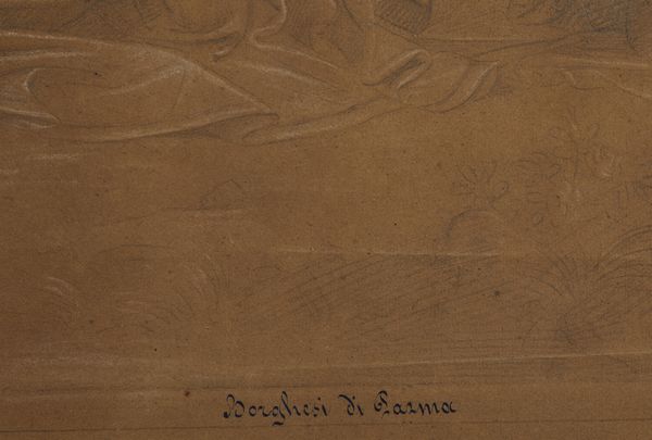 BORGHESI GIAMBATTISTA (1790 - 1846) : Attribuito a. Madonna con Bambino e angeli / Studio di nudo maschile (al retro)  - Asta Asta 381 | ARTE ANTICA E DEL XIX SECOLO - Dipinti del XIX secolo  Online - Associazione Nazionale - Case d'Asta italiane