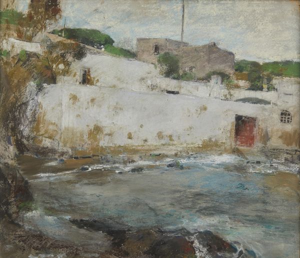CASCIARO GIUSEPPE (1863 - 1945) : Paesaggio marino  - Asta Asta 381 | ARTE ANTICA E DEL XIX SECOLO - Dipinti del XIX secolo  Online - Associazione Nazionale - Case d'Asta italiane