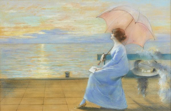 ARTISTA DEL XX SECOLO : In riva al mare  - Asta Asta 381 | ARTE ANTICA E DEL XIX SECOLO - Dipinti del XIX secolo  Online - Associazione Nazionale - Case d'Asta italiane