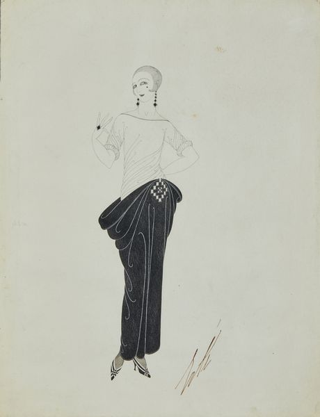 ERTE' (ROMAIN DE TIRTOFF) (1892 - 1990) : Coppia di bozzetti di moda  - Asta Asta 381 | ARTE ANTICA E DEL XIX SECOLO - Dipinti del XIX secolo  Online - Associazione Nazionale - Case d'Asta italiane