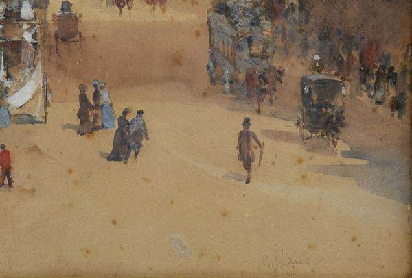 LAUDER CHARLES JAMES (1841 - 1920) : Saint Paul Cathedral  - Asta Asta 381 | ARTE ANTICA E DEL XIX SECOLO - Dipinti del XIX secolo  Online - Associazione Nazionale - Case d'Asta italiane