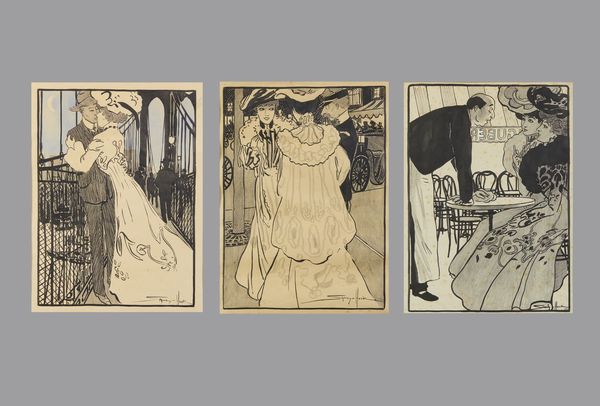 HOOK SANDY (1879 - 1960) : Incontro galante / La Conversazione / Al Caff�  - Asta Asta 381 | ARTE ANTICA E DEL XIX SECOLO - Dipinti del XIX secolo  Online - Associazione Nazionale - Case d'Asta italiane