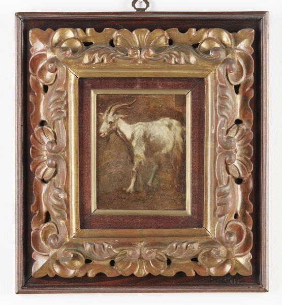 ARTISTA ITALIANO DEL XIX SECOLO : Capretta  - Asta Asta 381 | ARTE ANTICA E DEL XIX SECOLO - Dipinti del XIX secolo  Online - Associazione Nazionale - Case d'Asta italiane