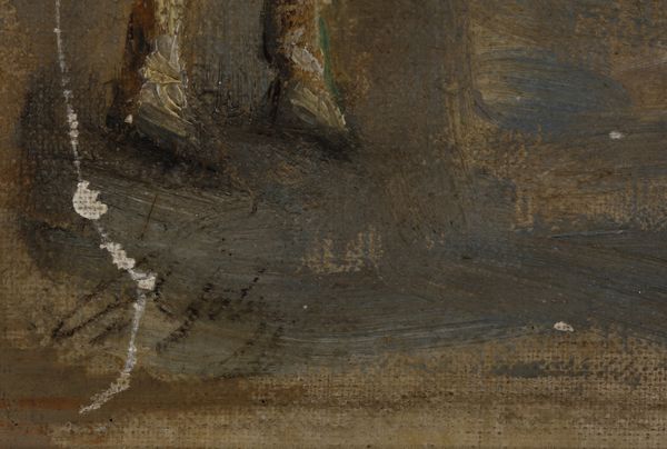 PALIZZI FILIPPO (1818 - 1899) : Attribuito a. Capretta  - Asta Asta 381 | ARTE ANTICA E DEL XIX SECOLO - Dipinti del XIX secolo  Online - Associazione Nazionale - Case d'Asta italiane