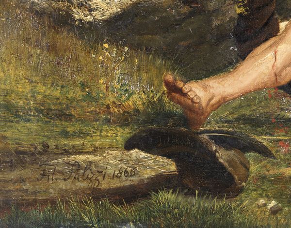 PALIZZI FILIPPO (1818 - 1899) : Scena di caccia  - Asta Asta 381 | ARTE ANTICA E DEL XIX SECOLO - Dipinti del XIX secolo  Online - Associazione Nazionale - Case d'Asta italiane