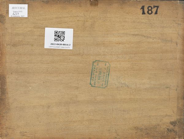 MARCEL-BERONNEAU PIERRE AM�D�E (1869 - 1837) : Cristo e i pellegrini di Emmaus e studio preparatorio per il dipinto  - Asta Asta 381 | ARTE ANTICA E DEL XIX SECOLO - Dipinti del XIX secolo  Online - Associazione Nazionale - Case d'Asta italiane