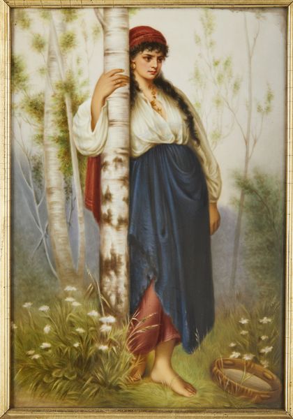 ARTISTA NORDEUROPEO DEL XIX SECOLO : Ritratto di popolana  - Asta Asta 381 | ARTE ANTICA E DEL XIX SECOLO - Dipinti del XIX secolo  Online - Associazione Nazionale - Case d'Asta italiane