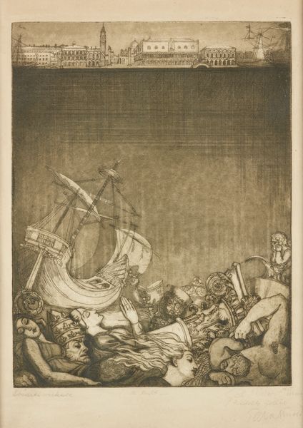 GARA ARNOLD (1882 - 1929) : Venice  - Asta Asta 381 | ARTE ANTICA E DEL XIX SECOLO - Dipinti del XIX secolo  Online - Associazione Nazionale - Case d'Asta italiane