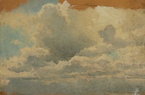 STEFFANI LUIGI (1827 - 1898) - Studio di nuvole