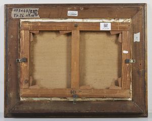 HENNER JEAN JACQUES (1829 - 1905) : Attribuito a. Figura femminile sdraiata in un bosco  - Asta Asta 381 | ARTE ANTICA E DEL XIX SECOLO - Dipinti del XIX secolo  Online - Associazione Nazionale - Case d'Asta italiane