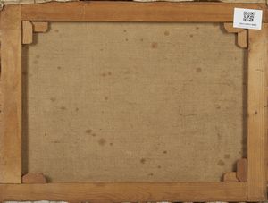 MONTI CESARE (1891 - 1959) : Paesaggio con alberi e campanile.  - Asta Asta 381 | ARTE ANTICA E DEL XIX SECOLO - Dipinti del XIX secolo  Online - Associazione Nazionale - Case d'Asta italiane