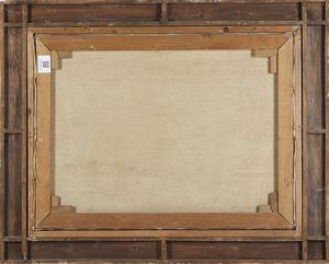 KARPOFF IVAN (1898 - 1970) : Paesaggio fluviale  - Asta Asta 381 | ARTE ANTICA E DEL XIX SECOLO - Dipinti del XIX secolo  Online - Associazione Nazionale - Case d'Asta italiane