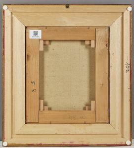 ARTISTA DEL XX SECOLO : Fanciulla con un amorino  - Asta Asta 381 | ARTE ANTICA E DEL XIX SECOLO - Dipinti del XIX secolo  Online - Associazione Nazionale - Case d'Asta italiane