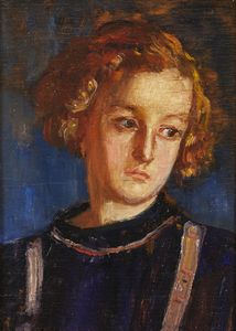 CRISCONIO LUIGI (1893 - 1943) - Ritratto di fanciulla