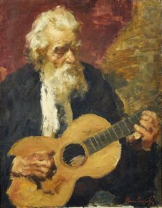 ISSUPOFF ALESSIO (1889 - 1957) - Il suonatore