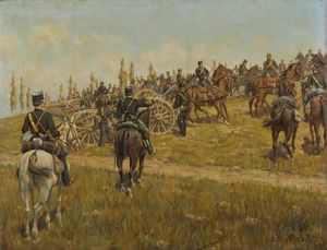 VIZZOTTO-ALBERTI ENRICO  (1880 - 1976) - Linee di battaglia