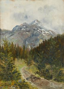 ALLASON SILVIO (1843 - 1912) - La Thuile