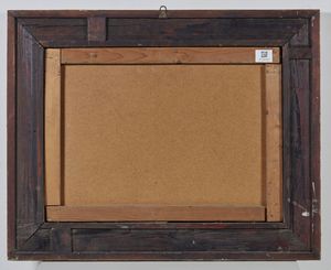 ARTISTA DEL XX SECOLO : Marina con barche  - Asta Asta 381 | ARTE ANTICA E DEL XIX SECOLO - Dipinti del XIX secolo  Online - Associazione Nazionale - Case d'Asta italiane