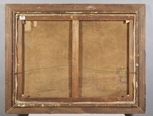 SIMS CHARLES (1873 - 1928) : Attribuito a. Il giardino delle Esperidi  - Asta Asta 381 | ARTE ANTICA E DEL XIX SECOLO - Dipinti del XIX secolo  Online - Associazione Nazionale - Case d'Asta italiane