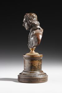 BRONZISTA ITALIANO DEL XIX SECOLO : Busto di papa Pio VII in bronzo  - Asta Asta 381 | ARTE ANTICA E DEL XIX SECOLO - Dipinti del XIX secolo  Online - Associazione Nazionale - Case d'Asta italiane