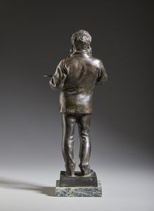 GEMITO VINCENZO (1852 - 1929) : Fonderia. Ritratto di Meissonier  - Asta Asta 381 | ARTE ANTICA E DEL XIX SECOLO - Dipinti del XIX secolo  Online - Associazione Nazionale - Case d'Asta italiane