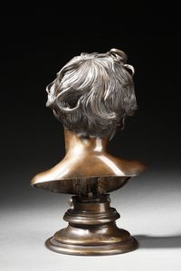 GEMITO VINCENZO (1852 - 1929) : Fonderia. Busto di fanciullo  - Asta Asta 381 | ARTE ANTICA E DEL XIX SECOLO - Dipinti del XIX secolo  Online - Associazione Nazionale - Case d'Asta italiane