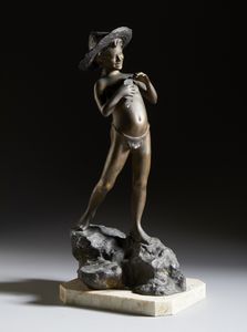 CINQUE VINCENZO (1852 - 1929) - Pescatorello