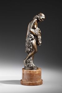 SCULTORE AUSTRIACO DEL XX SECOLO : Allegoria della Primavera  - Asta Asta 381 | ARTE ANTICA E DEL XIX SECOLO - Dipinti del XIX secolo  Online - Associazione Nazionale - Case d'Asta italiane