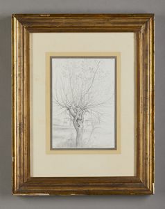 Scuola italiana del XIX secolo : Gruppo di quattro disegni raffiguranti paesaggi  - Asta Asta 381 | ARTE ANTICA E DEL XIX SECOLO - Dipinti del XIX secolo  Online - Associazione Nazionale - Case d'Asta italiane