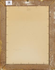 Scuola italiana del XIX secolo : Studio di panneggio  - Asta Asta 381 | ARTE ANTICA E DEL XIX SECOLO - Dipinti del XIX secolo  Online - Associazione Nazionale - Case d'Asta italiane