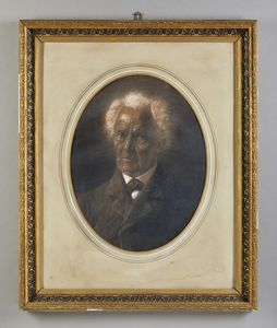 DALL'OCA BIANCA ANGELO (1858 - 1942) - Attribuito a. Ritratto di gentiluomo