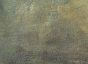 ARTISTA DEL XIX-XX SECOLO : La Torre di Babele  - Asta Asta 381 | ARTE ANTICA E DEL XIX SECOLO - Dipinti del XIX secolo  Online - Associazione Nazionale - Case d'Asta italiane