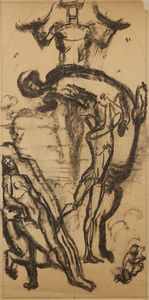 FABRY MILE (1865 - 1966) - Le Geste (tude pour la Monnaie)