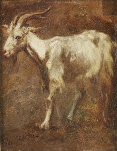 ARTISTA ITALIANO DEL XIX SECOLO - Capretta