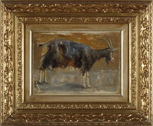 PALIZZI FILIPPO (1818 - 1899) - Attribuito a. Capretta