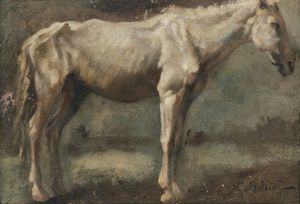ARTISTA DEL XIX SECOLO - Cavallo