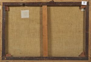 Artista inglese del XIX secolo : Paesaggio fluviale con pescatori  - Asta Asta 381 | ARTE ANTICA E DEL XIX SECOLO - Dipinti del XIX secolo  Online - Associazione Nazionale - Case d'Asta italiane