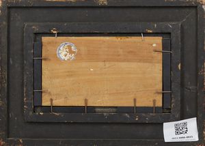 ARTISTA DEL XIX SECOLO : Paesaggio urbano con personaggi  - Asta Asta 381 | ARTE ANTICA E DEL XIX SECOLO - Dipinti del XIX secolo  Online - Associazione Nazionale - Case d'Asta italiane