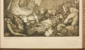 GARA ARNOLD (1882 - 1929) : Venice  - Asta Asta 381 | ARTE ANTICA E DEL XIX SECOLO - Dipinti del XIX secolo  Online - Associazione Nazionale - Case d'Asta italiane