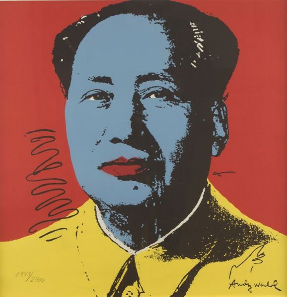 WARHOL ANDY USA 1927 - 1987 Mao  - Asta Asta 144 - Dipinti - Associazione Nazionale - Case d'Asta italiane