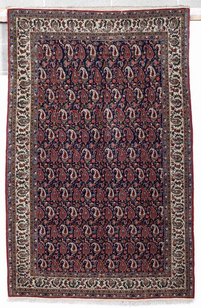 Tappeto Kum, Persia XX secolo  - Asta Tappeti - Associazione Nazionale - Case d'Asta italiane