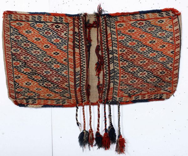 Sacca doppia inizio XX secolo  - Asta Tappeti - Associazione Nazionale - Case d'Asta italiane