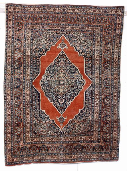 Tappeto Tabriz, Persia inizio XX secolo  - Asta Tappeti - Associazione Nazionale - Case d'Asta italiane