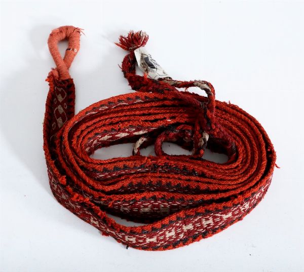 Fascia da tenda inizio XX secolo  - Asta Tappeti - Associazione Nazionale - Case d'Asta italiane