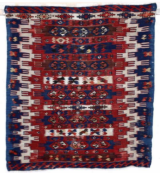 Kilim Anatolia inizio XX secolo  - Asta Tappeti - Associazione Nazionale - Case d'Asta italiane